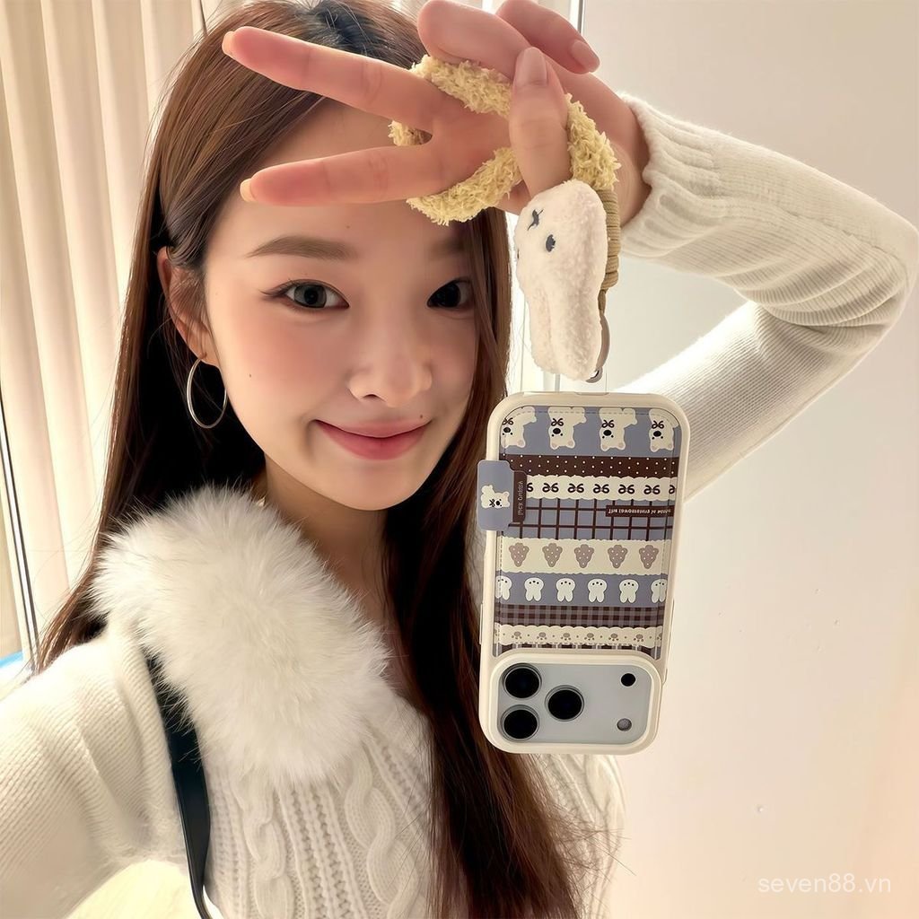 Ốp Điện Thoại Thích Hợp Cho iPhone 7 8 X XS XR XSMAX 11 12 13 14 15 16 17 Pro max Plus Air Có Dây Xích Fair Island Miffy Rabbit Vỏ Bảo Vệ Chống Sốc Bao Gồm Tất Cả PL7J