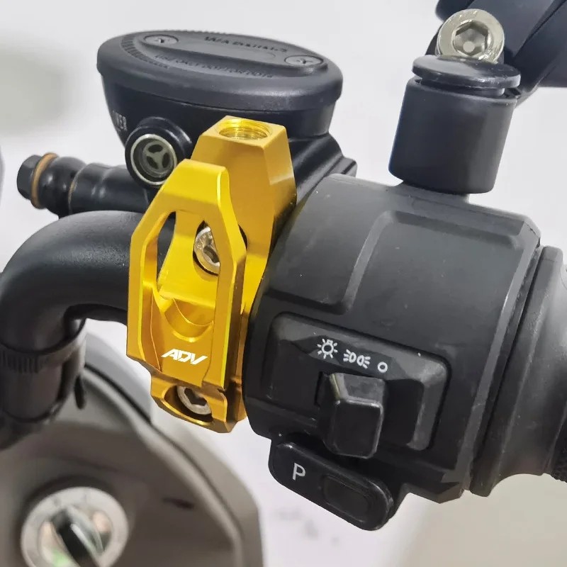 Dành Cho Xe HONDA ADV150 / ADV160 / ADV350 Tay Cầm Phanh Bơm Nhôm Mũ Bảo Hiểm Móc