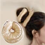 Giá đỡ đuôi ngựa co giãn CORALTIDE, Dây buộc tóc ngủ bằng vải cotton siêu mềm màu trơn, thời trang đầy bông có độ đàn hồi cao Không gây hư tổn Dây buộc tóc nữ