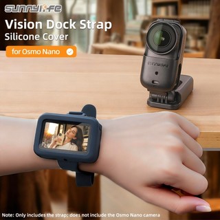 Dành Cho DJI Osmo Nano Hình Ảnh Truyền Dây Đeo Mở Rộng Băng Silicon Bảo Vệ Máy Ảnh Thể Thao Dây Đeo Tay Phụ Kiện