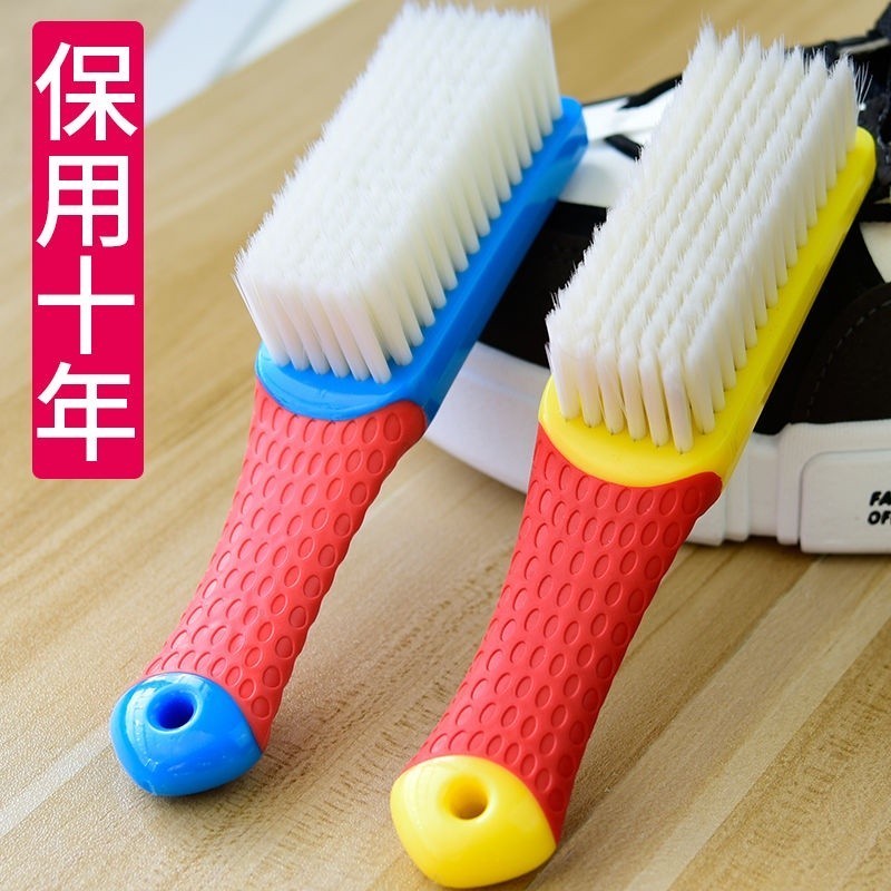 【24H】Bàn chải giặt giày lông mềm chống trầy xước, đầu cọ thiết kế cong ôm sát bề mặt, làm sạch hiệu quả mà an toàn