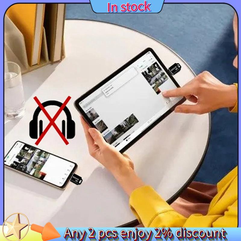 Còn hàng-USB C Micro Bảo vệ âm thanh - Chặn MIC màu đen, Thích hợp cho mọi thiết bị USB C, bao gồm điện thoại thông minh và máy tính bảng