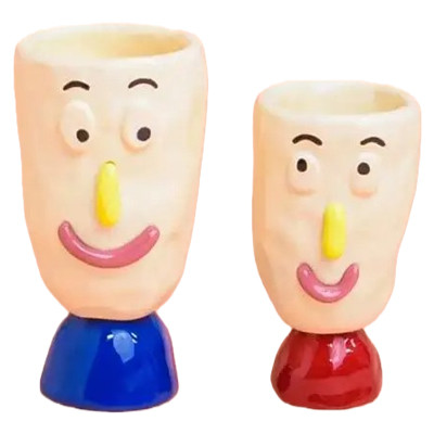 [BTF] Đồ trang trí nghệ thuật KENELEPHANT HONGMA Nhật Bản Gashapon Ghost Spotted Dog Couple Orange Cat M9V2