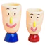 Đồ trang trí nghệ thuật KENELEPHANT HONGMA Nhật Bản Gashapon Ghost Spotted Dog Couple Orange Cat M9V2