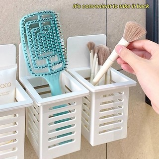 1 / 2 / 3 Giá Đỡ Dao Kéo Treo Tường Nhà Bếp - Giỏ Thoát Nước Đa Năng Không Đục Lỗ Cho Bàn Chải Đánh Răng Dụng Cụ Trang Điểm