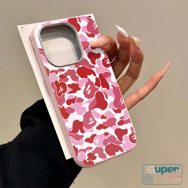 Ốp Lưng Cho Redmi 14C A3 12C 13C 10C 9A 13X 10A Note 8 9 10 9C 9 10 9C NFC 12 A1 9T A2 Note 14 13 11s 12 Pro Thời Trang Đỏ Xanh Xám Đen Ngụy Trang Họa Tiết Da Doodle