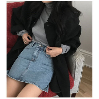 Áo khoác len nữ phiên bản Hàn Quốc thu đông, size vừa dáng dài, phong cách mới đầu xuân