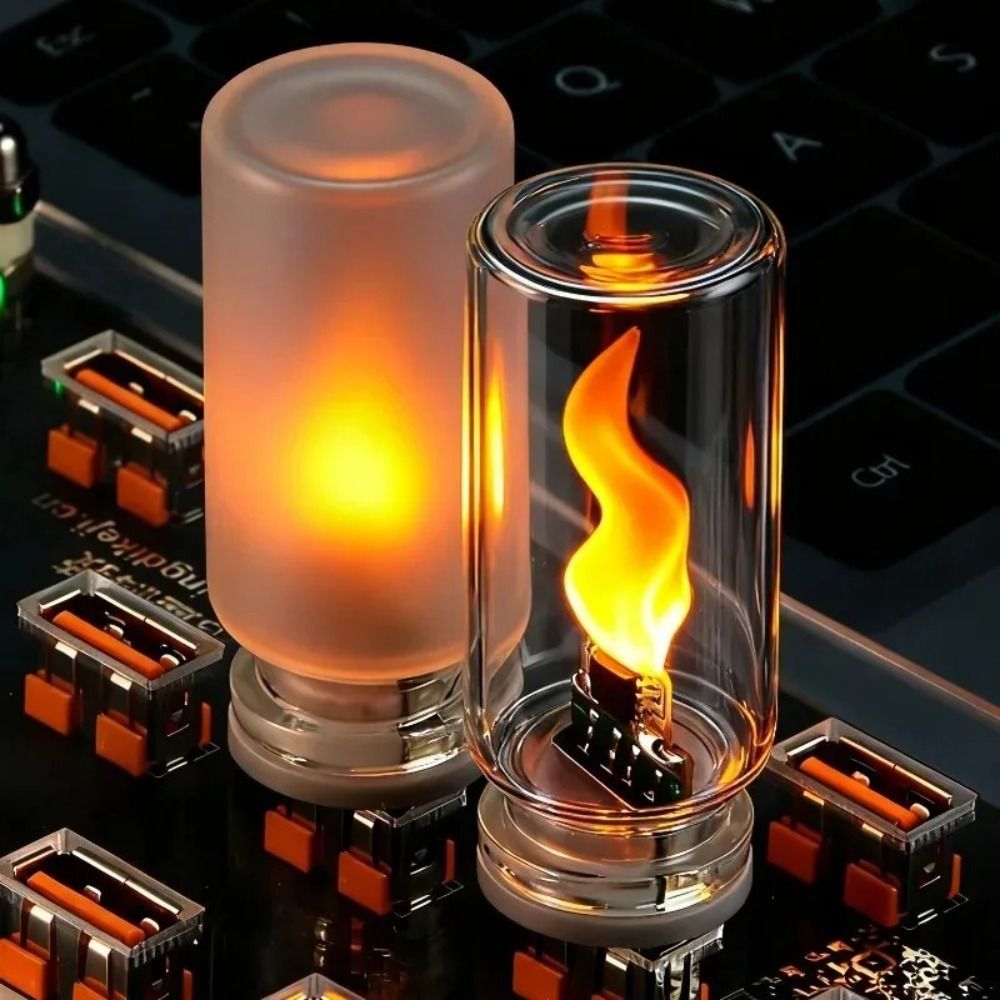 Đèn LED USB GETVOW cho ô tô, thiết kế ABS 5V, dùng làm đèn ngủ và trang trí nội thất