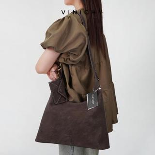 Túi xách nữ đeo vai VINICHY, tote dung tích lớn size 30cm HA829