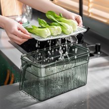 Hộp Đựng Thực Phẩm Bảo Quản Tủ Lạnh Có Tay Cầm Kèm Nắp Đậy, Chất Liệu Cao Cấp