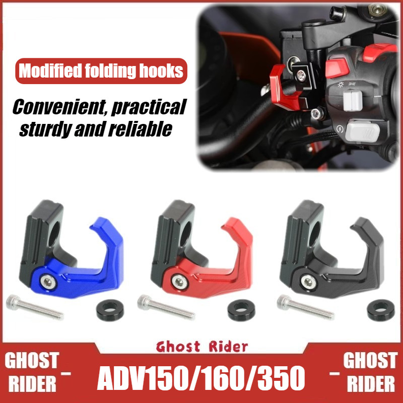 Dành Cho Xe HONDA ADV150 ADV160 ADV350 X-ADV750 Có Thể Gập Lại Tay Cầm Móc Mũ Bảo Hiểm Móc Treo