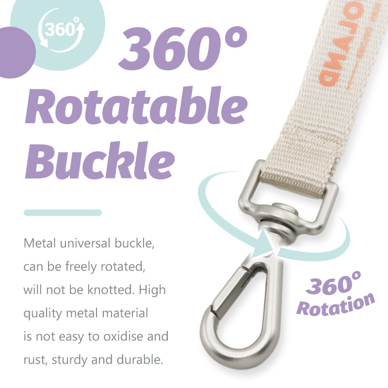 HamshMoc Pet Lead Thiết kế phản quang Bungee Webbing Khóa an toàn để sử dụng hàng ngày