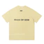 Chất Lượng Cao Essentials Fear of God Sản Phẩm Mới FU Letter In Hình Áo Thun Ngắn Tay Cotton Nguyên Chất Nửa Tay