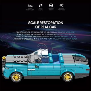 Zhen Brick Rolls-Royce Khối Xây Dựng Trong Nước Đua Tương Thích Lego Lắp Ráp Đồ Chơi Đồ Trang Trí Mô Phỏng Mô Hình Bé Trai Quà Tặng 8.3 QRX3