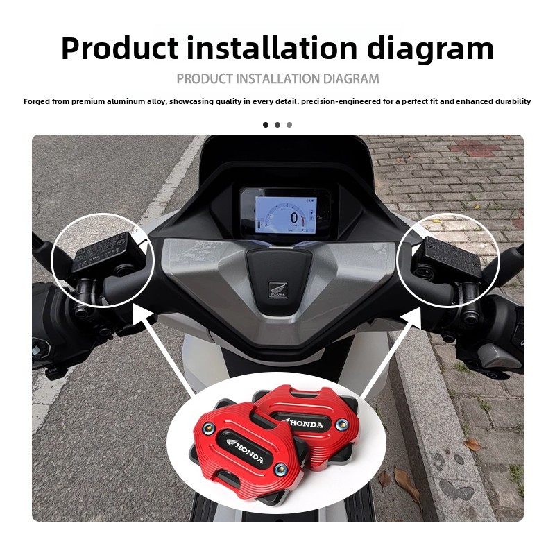 Dành Cho Xe HONDA ADV350 / ADV160 / ADV150 (2019-2025) Phanh Trước Chủ Xi Lanh Chứa Nắp Trang Trí