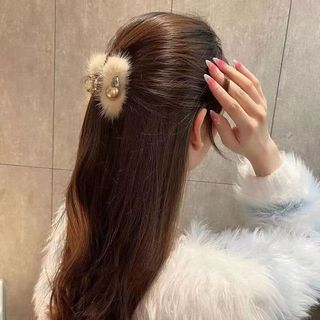 Kẹp Tóc Thu Đông Phong Cách Mới, Sang Trọng Với Hình Cá Mập Và Kim Cương Giả - Dùng Cho Phần Sau Đầu
