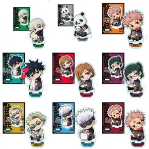 Jujutsu Kaisen Mini Acrylic Đứng Dễ Thương Chibi Hình Trang Trí Bàn Làm Việc Quà Tặng Anime