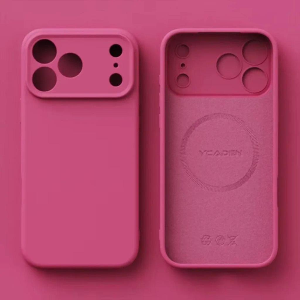 Ốp Điện Thoại Bảo Vệ Chống Sốc Chính Thức Cho Apple IPhone 17 Pro Max 16 15 14 13 12 Ốp Lưng Mềm Silicon Trơn
