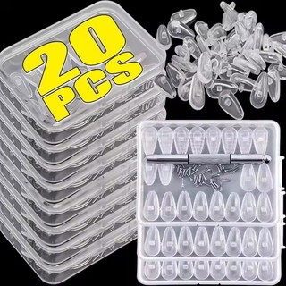Bộ Đệm Mũi Kính Silicone Chống Trơn Trượt - Có Tua Vít Cho Việc Lắp Đặt Dễ Dàng
