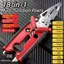 Kìm tuốt dây NOTE1, Kìm thợ điện 18 trong 1 đa năng, được nâng cấp Tiết kiệm công sức Kìm chia thủ công đa chức năng Dụng cụ thợ điện