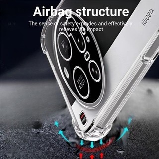 Mi15Ultra Ốp Lưng Trong Suốt Pha Lê TPU Mềm Cho Xiaomi 15 Ultra Xiomi Mi 15Ultra Xiaomi15Ultra 5G Chống Sốc Coque