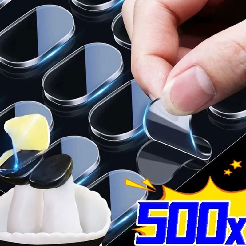 500 / 1000 / 1500 Cái Keo Nano Hai Mặt Chấm / Chân Búp Bê Băng Cố Định Miếng Dán Miếng Lót