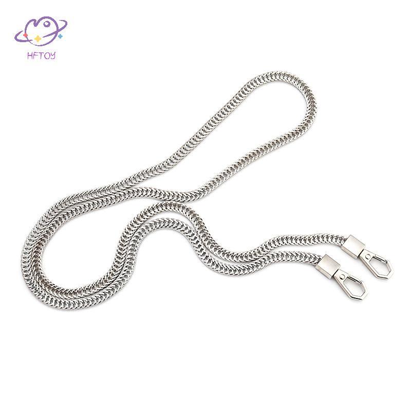 HFTOY Túi Dây Xích DIY Vàng / Bạc / Túi Dây Đeo Thay Thế Ví Dây Đeo Vai Túi Xách Nhỏ Ví Tay Cầm Dây Xích ~