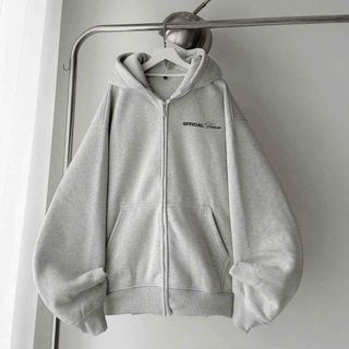 [ Rẻ Vô Địch ] Áo Khoác Nỉ Nam Nữ Form Rộng unisex có khoá kéo phong cách -thuba