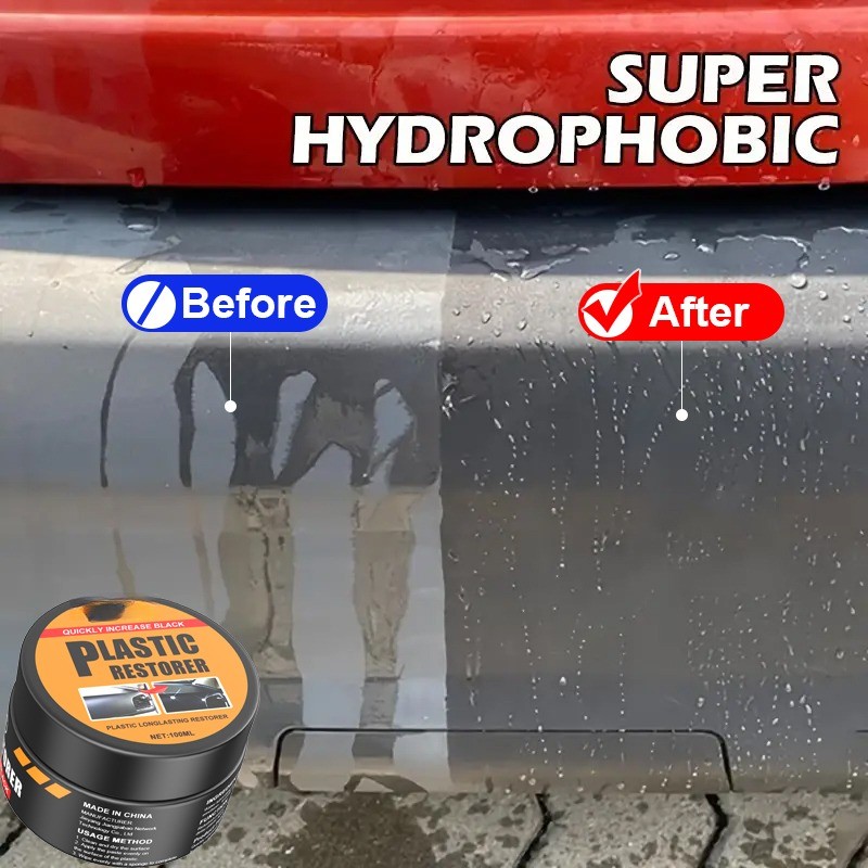Xe Nhựa Phục Hồi Trở Lại Màu Đen Bóng Nội Thất Ô Tô Da & Bảng Điều Khiển Đổi Mới Sáp Lớp Phủ Chất Tự Động Đánh Bóng Và Sửa Chữa Lớp Phủ