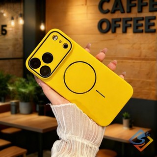 Bảo vệ Camera toàn diện Vỏ điện thoại từ tính cho IPhone 17 Pro Max 16 15 14 13 12 11 Pro Max Vỏ cứng Matte Ultra Thin Pc Vỏ chống sốc