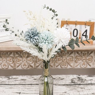 Hoa Giả Trang Trí Bó Bồ Công Anh Cỏ Pampas Khô Lá Bạch Đàn Đẹp Lụa Cao Cấp Decor Phòng Khách Đám Cưới Boho Ins Bình Cắm Sẵn Hiện Đại Sang Trọng Quà Tặng Phụ Kiện Chụp Ảnh Cây Cẩm Tú Cầu Nhựa Mini Để Bàn Làm Việc Ban Công Cửa Hàng Spa Studio Khách Sạn