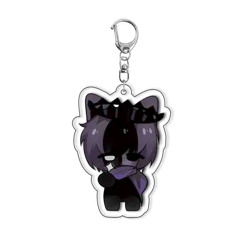 Forsaken Roblox Trò Chơi Hàng Hóa Acrylic Móc Khóa Túi Mặt Dây Chuyền Dễ Thương Quà Tặng Giáng Sinh Christmas gift