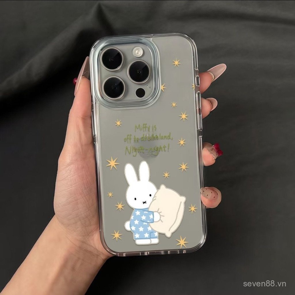 Ốp Điện Thoại Thích Hợp Cho iPhone X XS XR XSMAX 11 12 13 14 15 16 17 Pro max Plus Air Good Night Rabbit Vỏ Bảo Vệ Chống Sốc Bao Gồm Tất Cả S5PY
