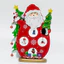 Mô Hình ông Già Noel Gỗ Đồ Chơi Giáng Sinh Trang Trí Decor, Tặng Quà