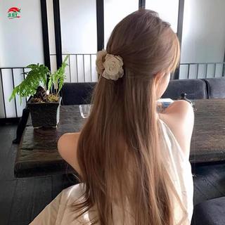 Vuốt Tóc Camellia Sang Trọng, Chống Trơn Trượt - Kẹp Tóc và Mũ Đội Đầu Phù Hợp Tóc Mỏng Đến Dày