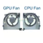 Quạt Làm Mát Laptop Cho Hasee G10 Z10-CU7PF G10-CU7PF CPU GPU Quạt Làm Mát FM2J FM2K DFS2001059P0T DFS2004059P0T DC 5V