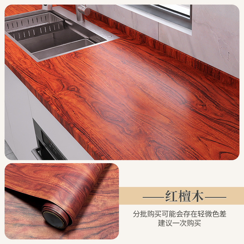 Hạt Gỗ Tự Dính Miếng Dán Thay Đổi Màu Tủ Tủ Tủ Quần Áo Dày Miếng Dán Cửa Gỗ Bàn Nội Thất Tân Trang Nhà Bếp Miếng Dán