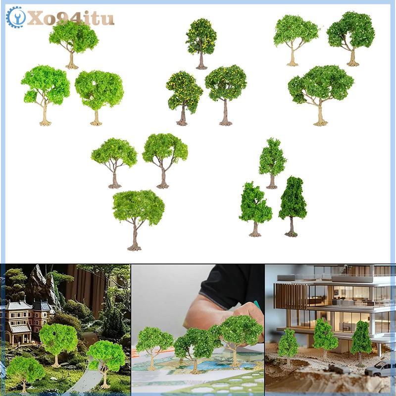 XOITU 1 Trang trí cây ăn quả thực tế, Trang trí mô hình xây dựng bàn cát thu nhỏ, Cây ăn quả DIY Trang trí cảnh quan thu nhỏ VN