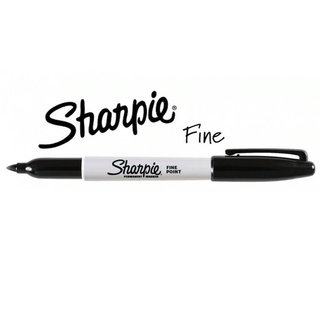 Bút đánh dấu vĩnh viễn điểm mịn màu đen Sharpie 30001.