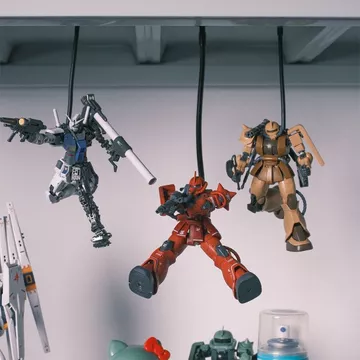 Giá đỡ mô hình từ tính mới Giá đỡ mô hình Gundam quy mô nhỏ Mô hình mô hình tỷ lệ 1 / 144