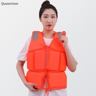 Queenten Áo phao cứu sinh dày với độ nổi cao, phù hợp cho người lớn và cứu hộ khẩn cấp