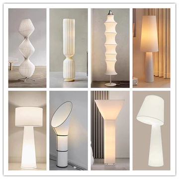 Đèn sàn trang trí phòng khách phòng ngủ phong cách Wabi-Sabi xuyên biên giới, sofa phòng khách, phòng ngủ, mô hình phòng