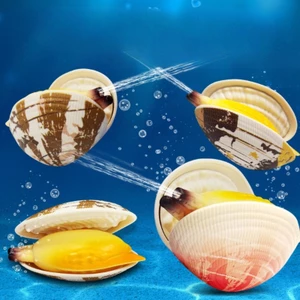 Mới Mới Lạ Hình Vỏ Xịt Nước Đồ Chơi Mô Phỏng Clams Máy Chơi Nước Prank Prop Giải Nén Đồ Chơi