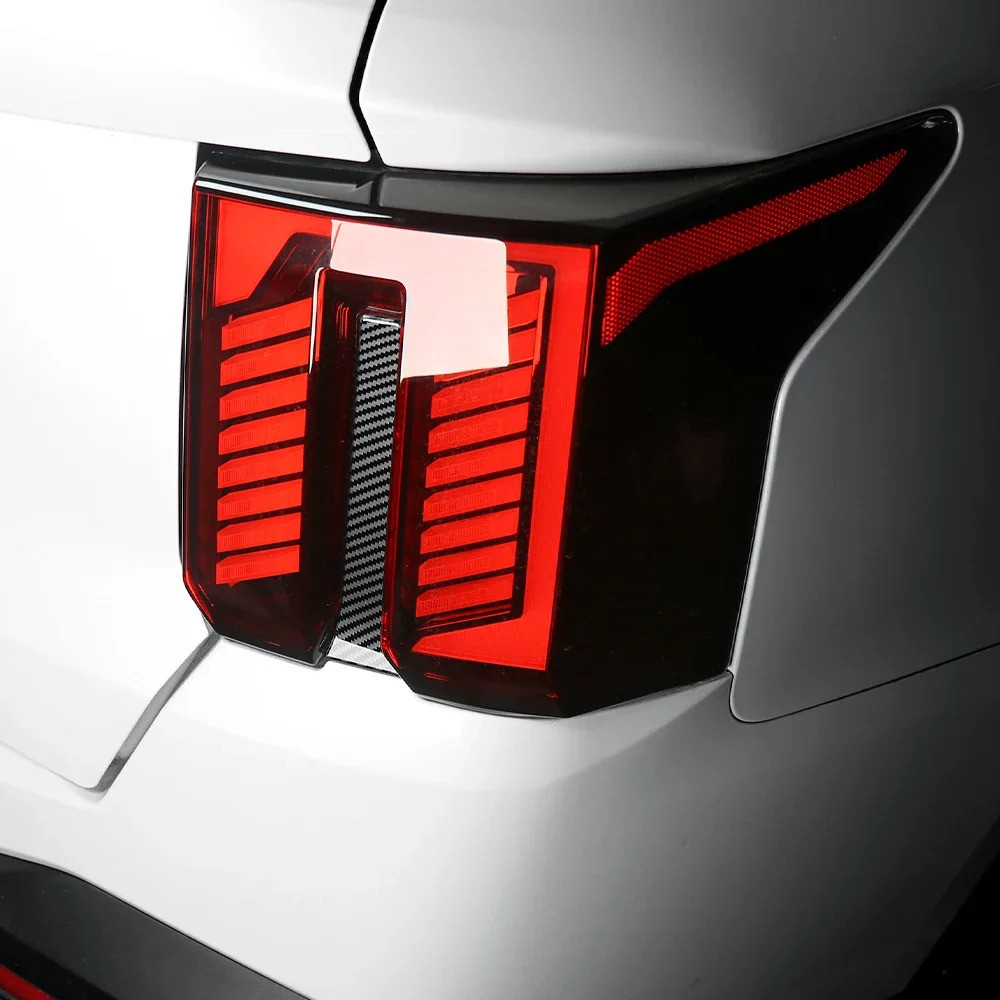 Dành Cho Xe Kia Sorento MQ4 2021-2026 Xe ABS Sợi Carbon Phanh Sau Decal Sọc Bao Bên Ngoài Tạo Kiểu Mouldings Trang Trí
