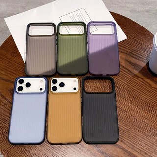Màu Trơn Vali Họa Tiết Trong Suốt Màu Đen TPU Ốp Lưng Điện Thoại iPhone 17Promax 17pro 12 13 14 15 16 Pro Max Chống Sốc Nam Nữ Vỏ Di Động
