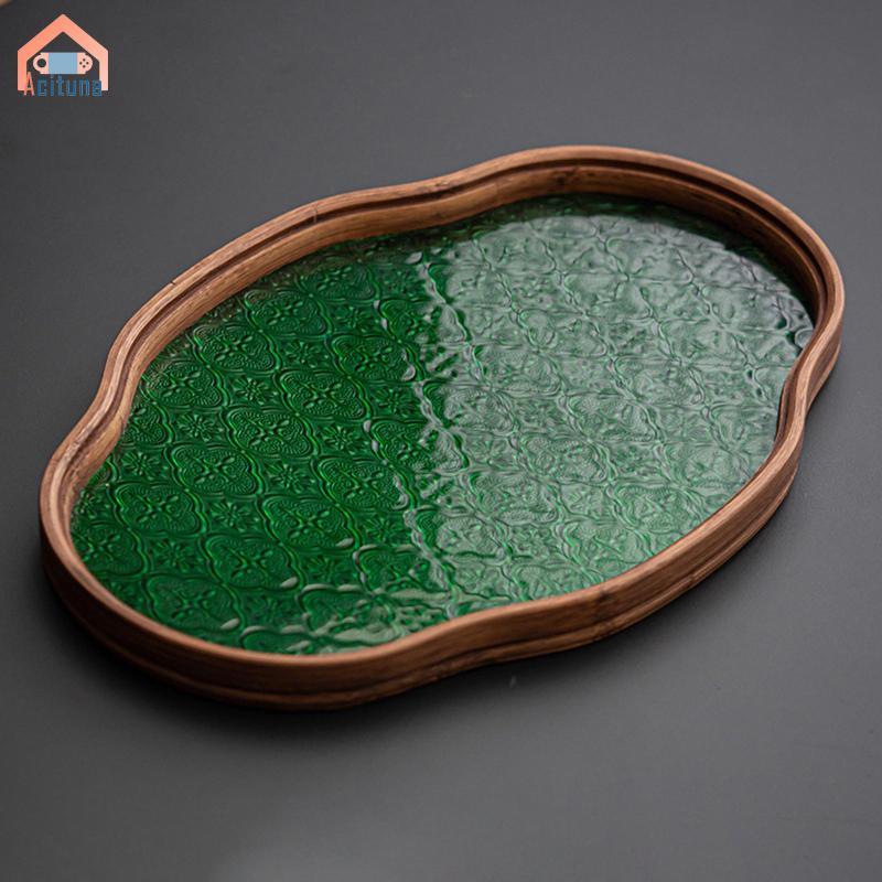 Begonia Khay Đựng Đồ Ăn Nhẹ Trà Cốc Bánh Trang Sức Tổ Chức Khay Khay Trang Trí Để Giải Trí Tân Gia Khách Sạn Phòng Ngủ