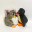 PS1 Pingu Trừu Tượng Chim Cánh Cụt Sang Trọng Búp Bê Dính Ra Lưỡi Sang Trọng Đồ Chơi Cho Trẻ Em Bé Gái SP1