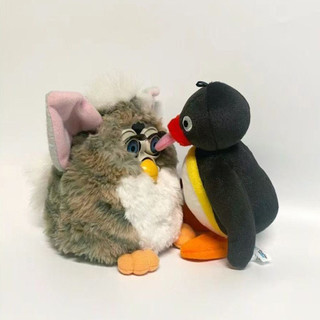 SS Pingu Trừu Tượng Chim Cánh Cụt Sang Trọng Búp Bê Dính Ra Lưỡi Sang Trọng Đồ Chơi Cho Bé Gái