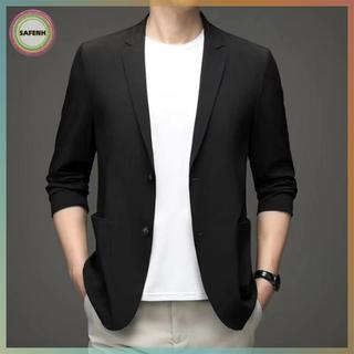SAFENH Men 's Casual zer Nhẹ Bộ đồ công sở Áo khoác Mourning Top VN