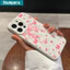 Ibumpers Ốp Điện Thoại Nơ Màu Hồng Đẹp Họa Tiết Hoa Silicon Mềm Cao Cấp Chống Sốc Cho iPhone 11 12 13 14 15 16 17 Pro Max IP 7 8 Plus Iphon X XS XR Xs max